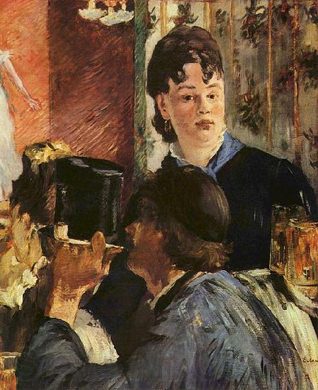 Edouard Manet La serveuse de bocks Spain oil painting art